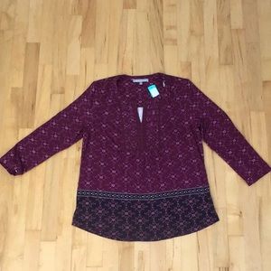 Daniel Rainn Size M 3/4 Sleeve Knit Top